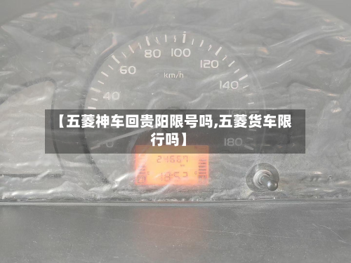 【五菱神车回贵阳限号吗,五菱货车限行吗】-第2张图片