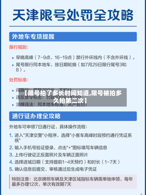 【限号拍了多长时间知道,限号被拍多久拍第二次】-第2张图片