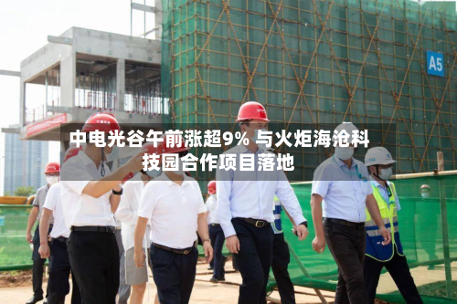 中电光谷午前涨超9% 与火炬海沧科技园合作项目落地-第1张图片