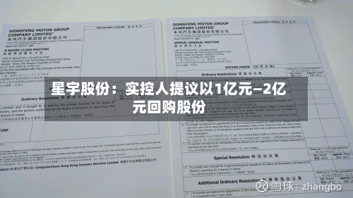 星宇股份：实控人提议以1亿元—2亿元回购股份-第2张图片