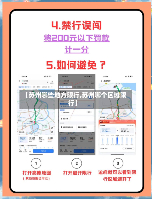 【苏州哪些地方限行,苏州哪个区域限行】