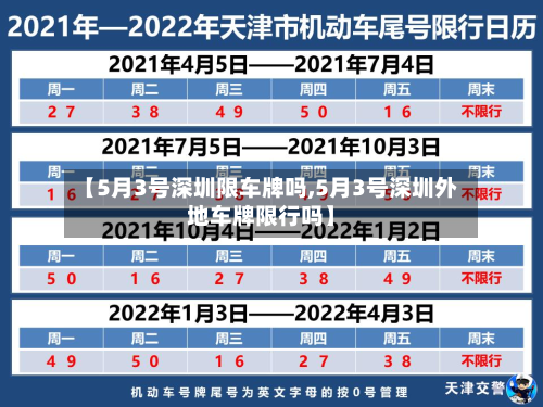 【5月3号深圳限车牌吗,5月3号深圳外地车牌限行吗】