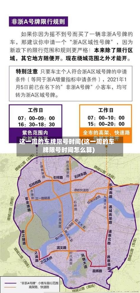 这一周的车牌限号时间(这一周的车牌限号时间怎么算)