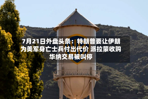 7月21日外盘头条:特朗普要让伊朗为美军身亡士兵付出代价 派拉蒙收购华纳交易被叫停-第3张图片