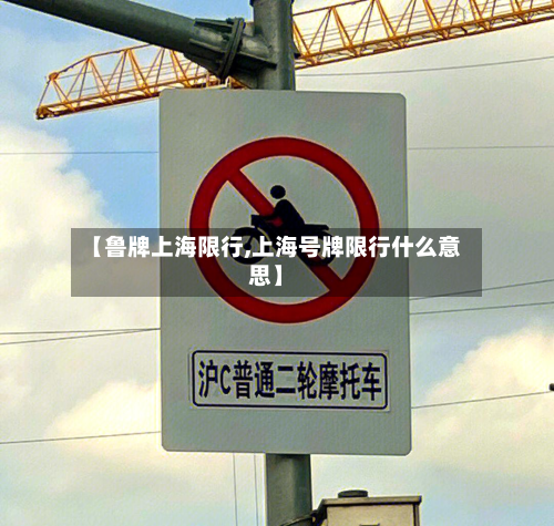【鲁牌上海限行,上海号牌限行什么意思】-第2张图片