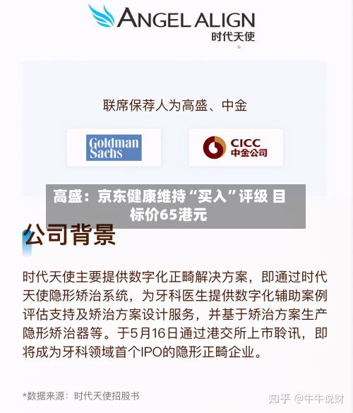 高盛：京东健康维持“买入”评级 目标价65港元-第1张图片
