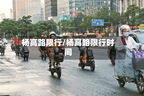 杨高路限行/杨高路限行时间