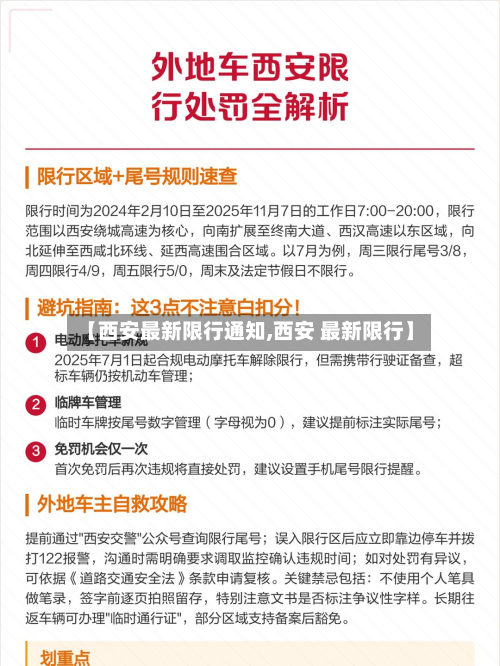 【西安最新限行通知,西安 最新限行】