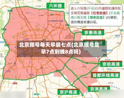 北京限号每天早晨七点(北京限号是早7点到晚8点吗)