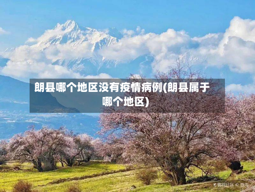 朗县哪个地区没有疫情病例(朗县属于哪个地区)-第2张图片