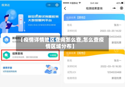 【疫情详情地区查询怎么查,怎么查疫情区域分布】