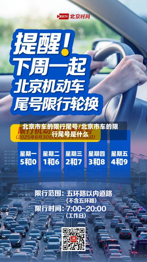 北京市车的限行尾号/北京市车的限行尾号是什么