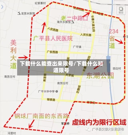 下载什么能查出来限号/下载什么知道限号