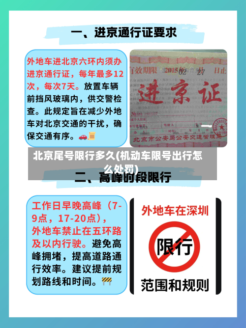 北京尾号限行多久(机动车限号出行怎么处罚)