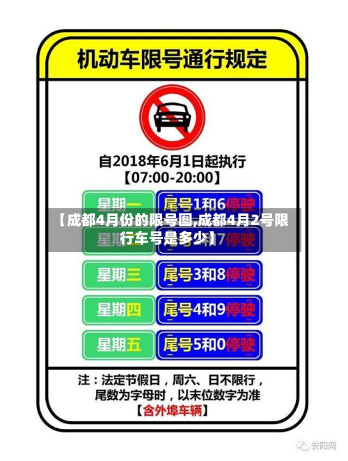 【成都4月份的限号图,成都4月2号限行车号是多少】-第2张图片