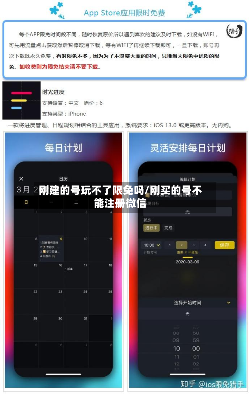 刚建的号玩不了限免吗/刚买的号不能注册微信