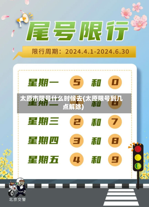 太原市限号什么时候去(太原限号到几点解除)-第3张图片