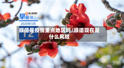 顺德是疫情重点地区吗/顺德现在是什么风险