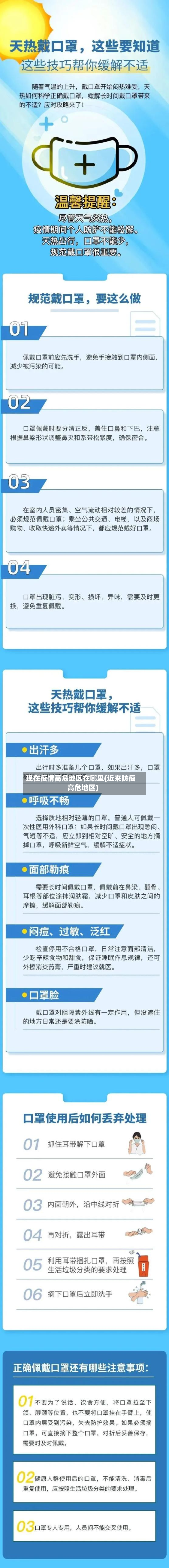 现在疫情高危地区在哪里(近来防疫高危地区)