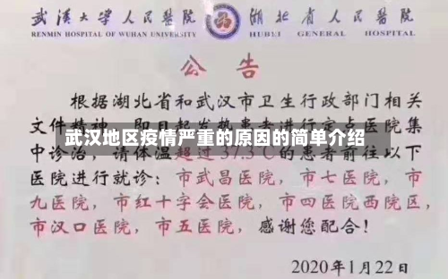 武汉地区疫情严重的原因的简单介绍