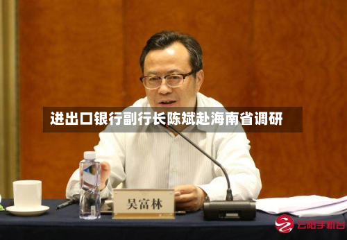 进出口银行副行长陈斌赴海南省调研