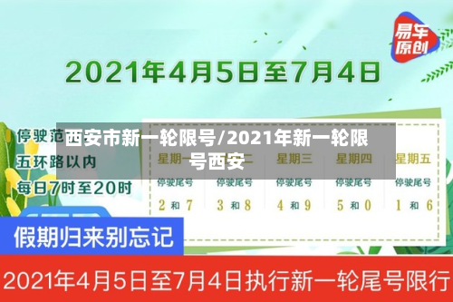 西安市新一轮限号/2021年新一轮限号西安-第3张图片