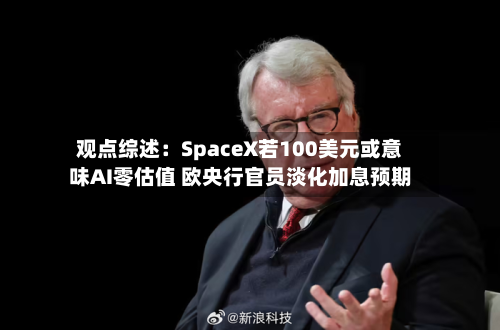 观点综述:SpaceX若100美元或意味AI零估值 欧央行官员淡化加息预期-第2张图片