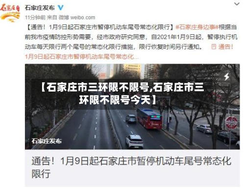 【石家庄市三环限不限号,石家庄市三环限不限号今天】