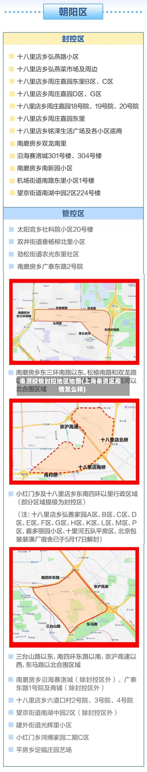 奉贤疫情封控地区地图(上海奉贤区疫情怎么样)-第3张图片