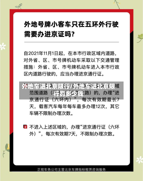 外地车进北京限行/外地车进北京限行罚多少钱-第3张图片