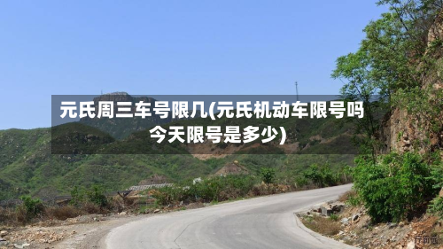 元氏周三车号限几(元氏机动车限号吗今天限号是多少)