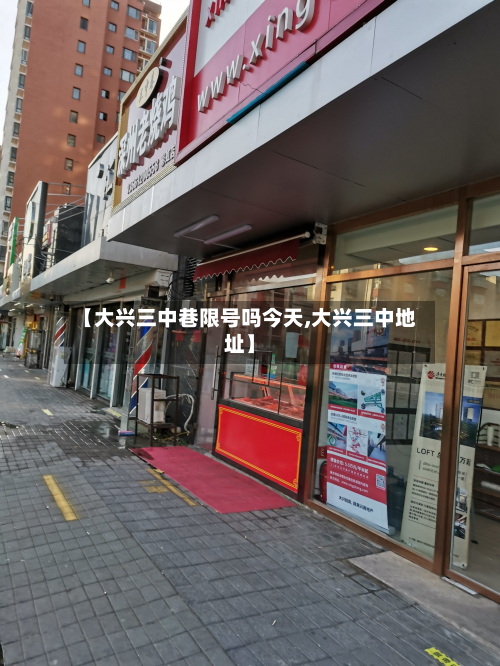 【大兴三中巷限号吗今天,大兴三中地址】-第2张图片