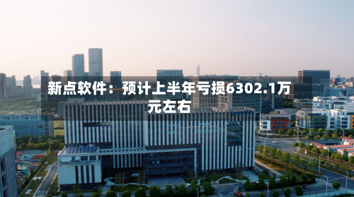 新点软件:预计上半年亏损6302.1万元左右
