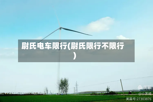 尉氏电车限行(尉氏限行不限行)-第2张图片
