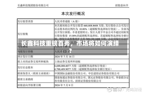 长鑫科技重磅首秀，市场将如何演绎？-第2张图片
