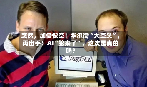 突然，加倍做空！华尔街“大空头”，再出手！AI“狼来了	”，这次是真的吗？-第2张图片