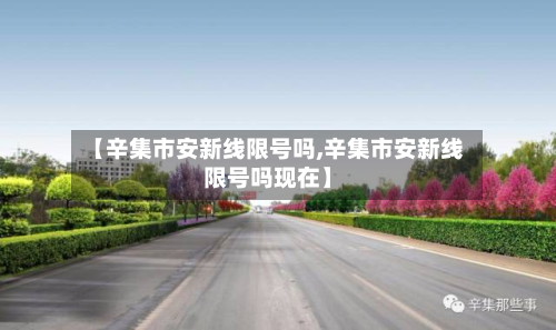 【辛集市安新线限号吗,辛集市安新线限号吗现在】-第2张图片