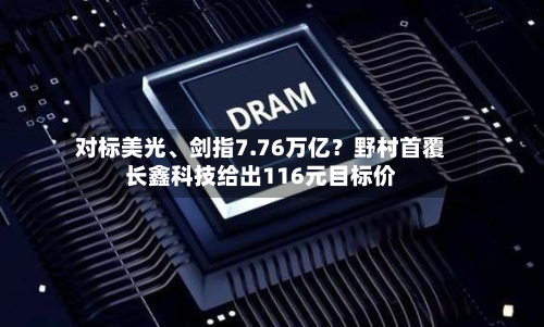 对标美光、剑指7.76万亿？野村首覆长鑫科技给出116元目标价-第3张图片