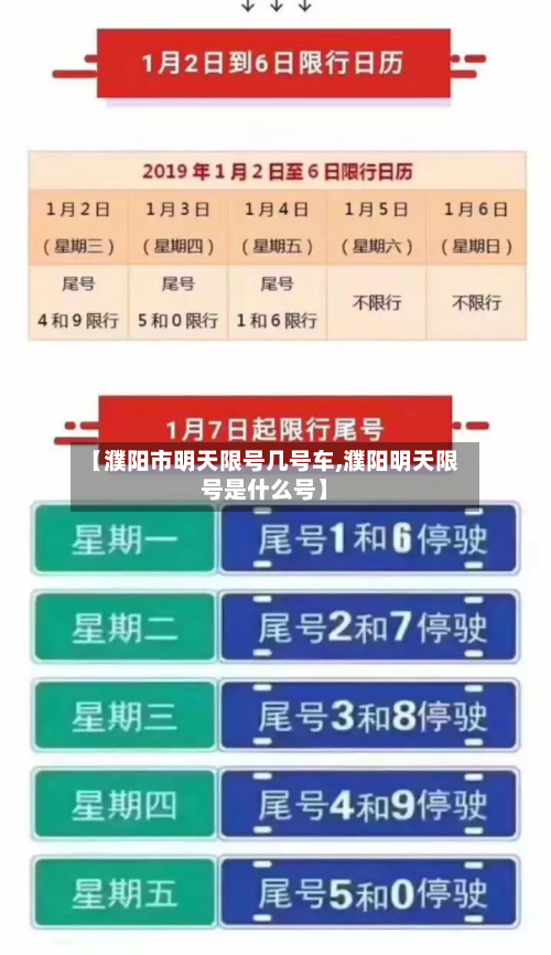 【濮阳市明天限号几号车,濮阳明天限号是什么号】