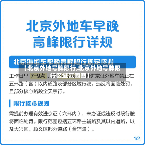 【北京外地号牌限行,北京外地号牌限行区域范围图】