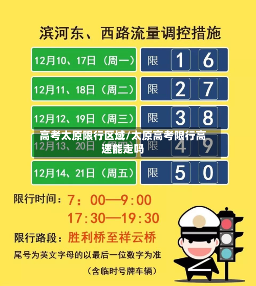 高考太原限行区域/太原高考限行高速能走吗-第2张图片