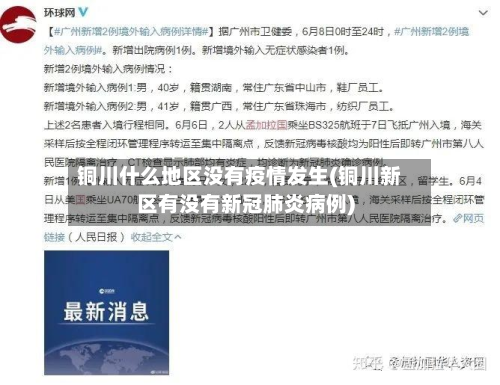 铜川什么地区没有疫情发生(铜川新区有没有新冠肺炎病例)-第3张图片
