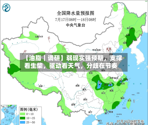 【油脂｜调研】弱现实强预期，支撑看生柴，驱动看天气	，分歧在节奏-第1张图片