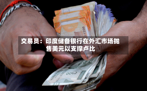 交易员：印度储备银行在外汇市场抛售美元以支撑卢比-第2张图片