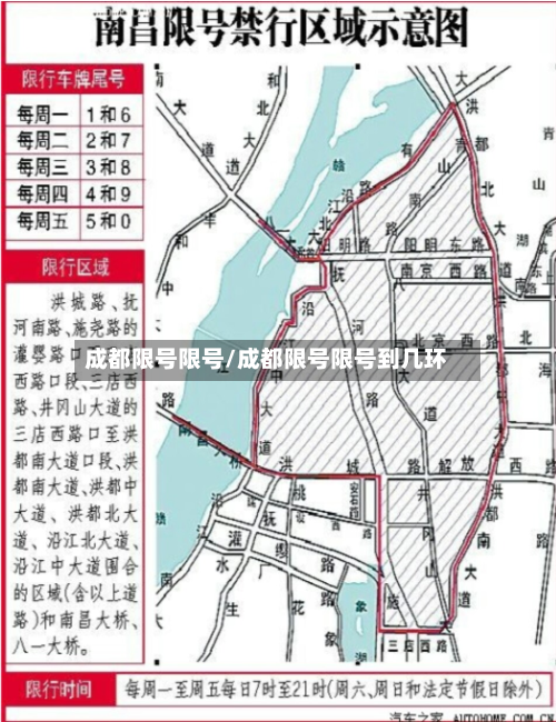 成都限号限号/成都限号限号到几环