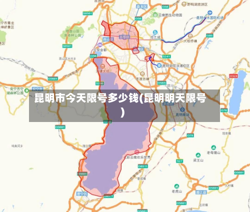 昆明市今天限号多少钱(昆明明天限号)-第2张图片