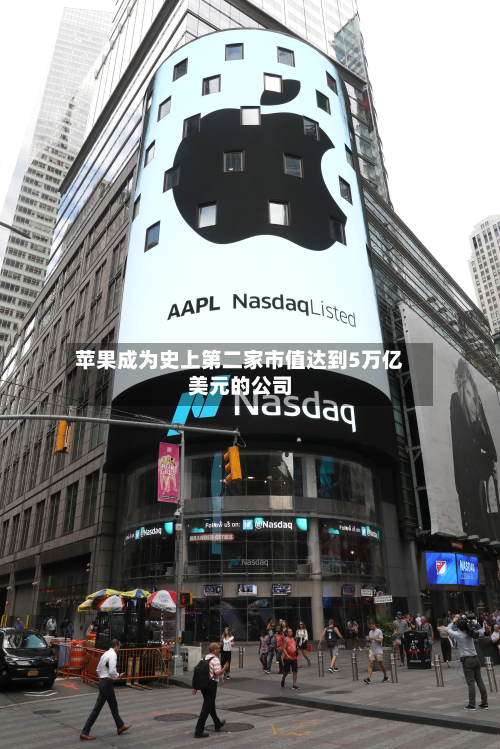 苹果成为史上第二家市值达到5万亿美元的公司-第2张图片