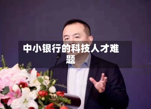 中小银行的科技人才难题