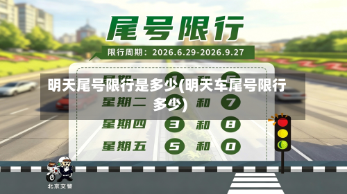 明天尾号限行是多少(明天车尾号限行多少)