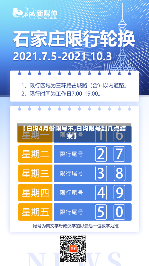 【白沟4月份限号不,白沟限号到几点结束】-第3张图片